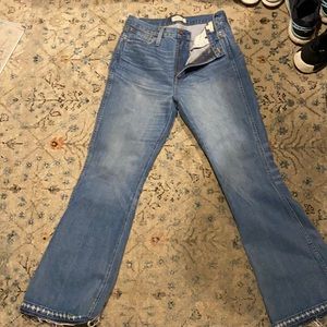 Madewell flare jeans